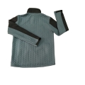 100% poliéster 3 capas impermeável e respirável blusa de softshell para homens